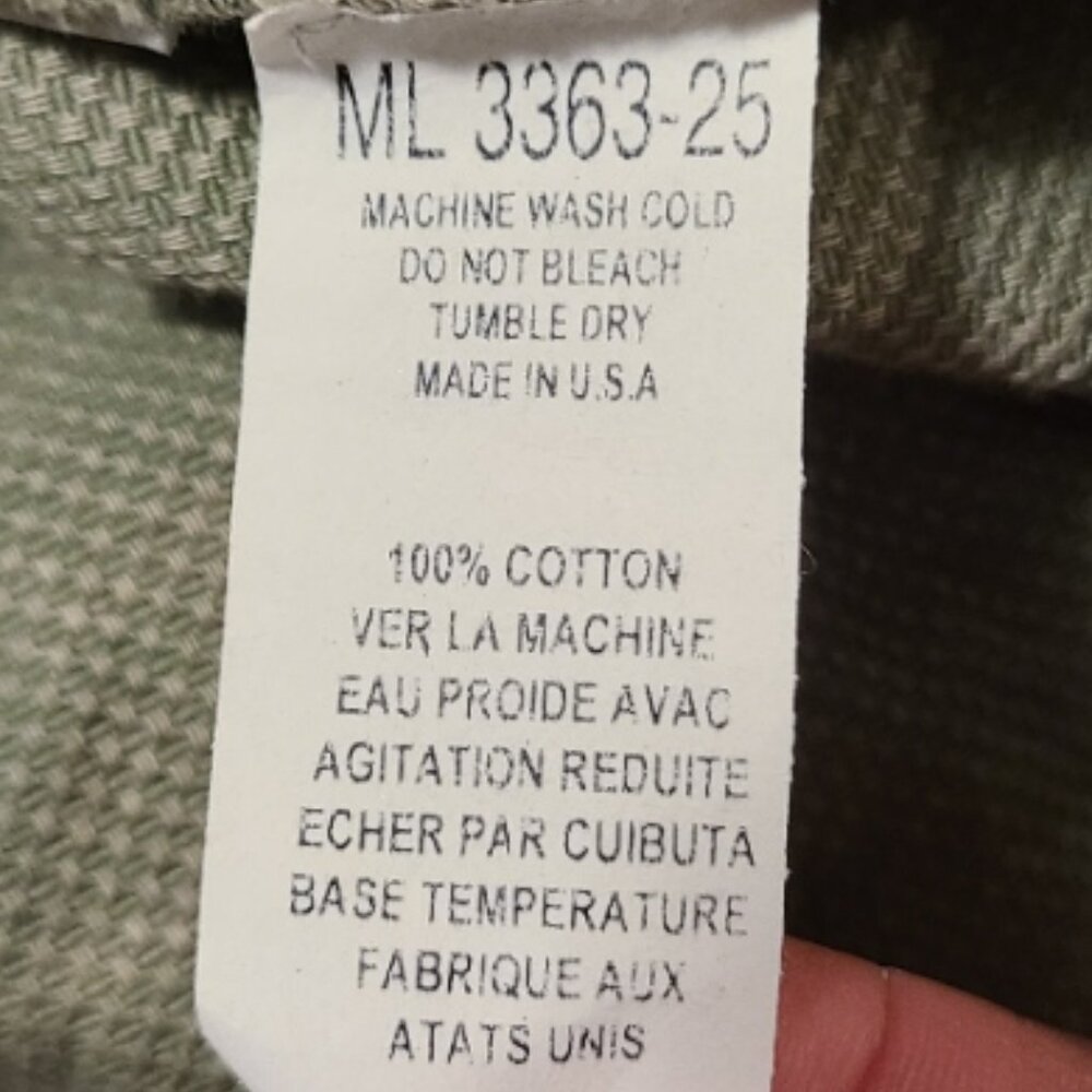 MICHAEL LEU WEARABLE ART COTTON TUNIC JACKET IMPRESSIONIST PAINT DETAIL sz S - Picture 7 of 7